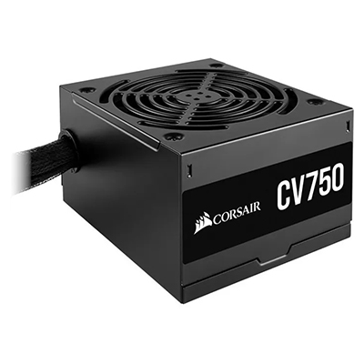 Fonte ATX 750w reais gamer Corsair CV750 80 Plus bronze