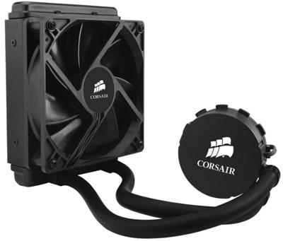 Cooler c/ gua p/ CPU Intel/AMD, Corsair H55 120mm