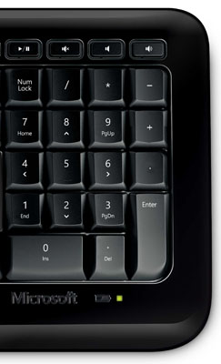 Teclado e mouse Microsoft Wireless Desktop 850 USB