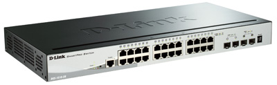 Switch gerenc. D-Link DGS-1510-28 24 portas 1Gb, 2 SFP