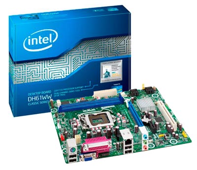 Placa me Intel DH61WWB3  p/ i7 i5 i3, LGA1155