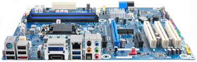 Placa me Intel DH77KC p/ LGA1155 DVI HDMI DisplayPort