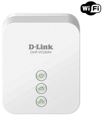 Extensor Wireless de rede PowerLine D-Link DHP-W220AV