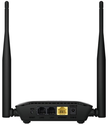 Roteador e repetidor D-Link DIR-611 300Mbps WiFi 10dBi 