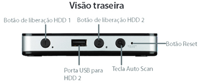 NAS NVR Gravador vdeo D-Link DNR-202L p/ 4 cmeras IP