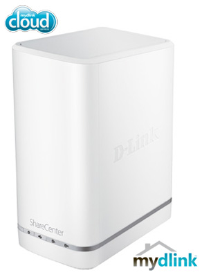 NAS Storage Premium D-Link DNS-327L 2 HDs SATA LAN USB2