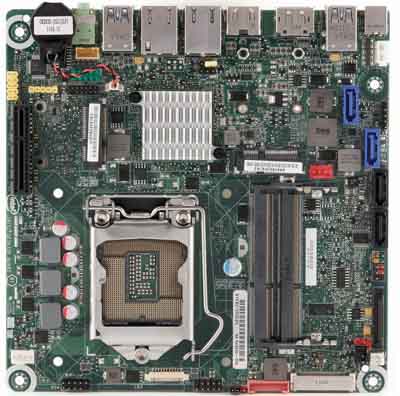 Placa me mini ITX Intel DQ77KB LGA1155 HDMI DisplayPor