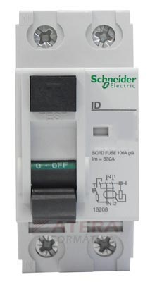 Diferencial residual (DR) Schneider 300mA, 63A, 2 polos