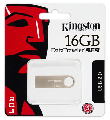 Pendrive 16GB, Kingston DataTraveler SE9, DTSE9H-16GBZ