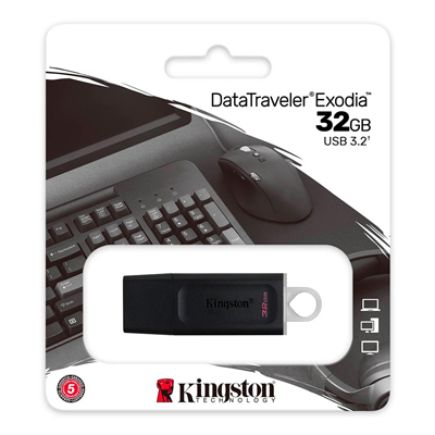 Pendrive 32GB Kingston DataTraveler Exodia USB 3.2