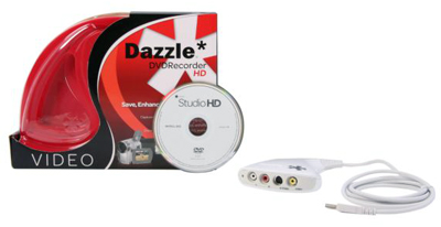 Sistema de captura de vdeo Dazzle DVD Recorder HD