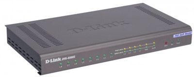 Gateway VoIP D-Link DVG-6008S p/ 8 linhas FXO, c/ SIP