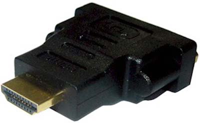 Adaptador vdeo DVI fmea p/ HDMI macho, Tblack 90066