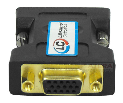 Adaptador DVI-A macho para VGA Fmea (HD15 fmea) 10214