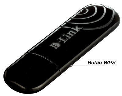 Adaptador Wireless rede D-Link DWA-132 N 300Mbps USB