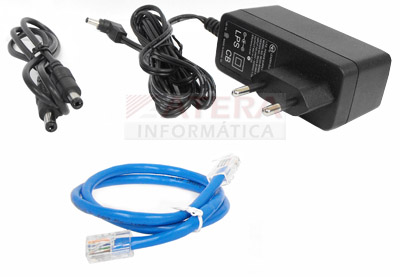 Adaptador PoE D-Link DWL-P200 5V ou 12V base e terminal