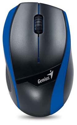 Mouse sem fio Genius DX-6010 2.4GHz, 1200 dpi, Azul USB