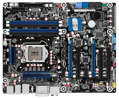 Placa me Intel DZ68BC Extreme p/ LGA-1155 HDMI DVI DP