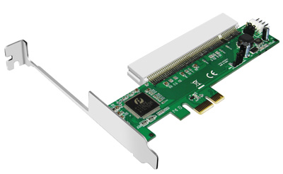 Placa adaptadora PCI-e p/ PCI baixo perfil Comtac 9288