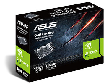 Placa vdeo Asus Geforce EN210 Silent 1GB VGA DVI HDMI