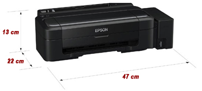 Impressora Epson L110, c/ tanque de tinta, 27 ppm