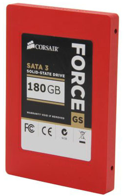 SSD Corsair Force GS 180GB, SATA3, 6Gbps, 555MBps 