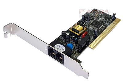 Placa Fax Modem 56Kbps Flexport F1011e PCI verso 2.3