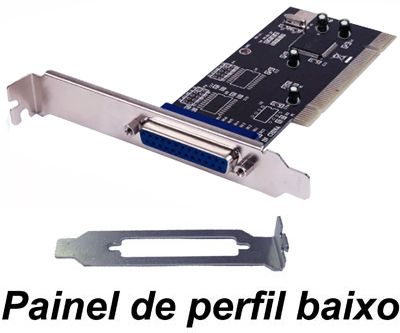 Placa PCI com uma porta paralela DB-25 Flexport F1211E 
