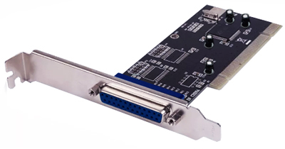 Placa PCI com uma porta paralela DB-25 Flexport F1211E 