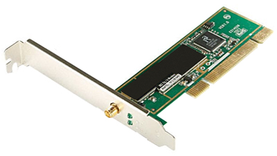 Placa rede wifi slot PCI Flexport F1920 54Mbps 802.11g