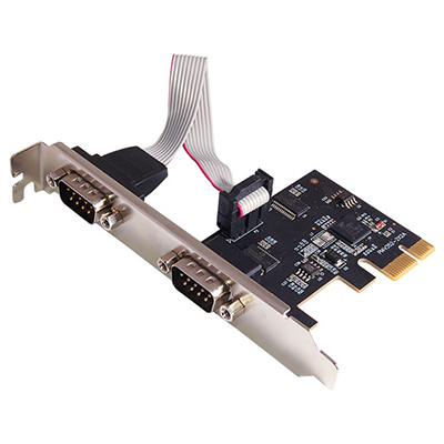 Placa serial PCIe 2 portas FlexPort F2122XE perfil dupl