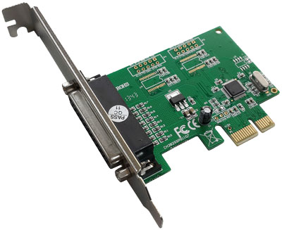 Placa PCI-e c/ 1 paralela Flexport F2212HW perfil duplo