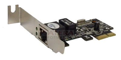 Placa rede PCI-e FlexPort F2712e1 gigabit perfil baixo