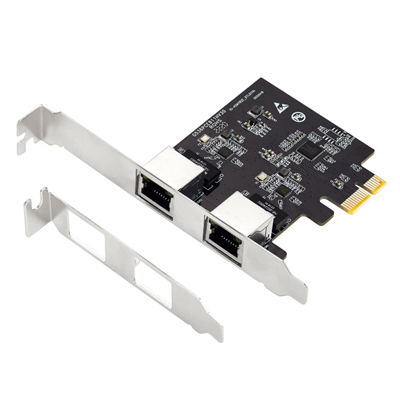 Placa rede PCI-e FlexPort F2722CH 2gigabit perfil duplo