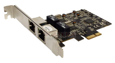 Placa rede PCI-e FlexPort F2723EG 2 gigabit perfil alto