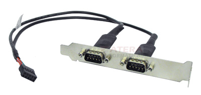 Conversor USB p/ 2 seriais DB-9 FlexPort F512C1W Slot