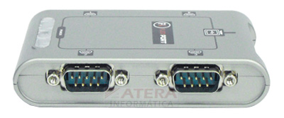 Conversor USB p/ 4 portas seriais RS232 FlexPort F5141e