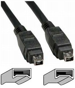 Cabo FireWire (IEEE 1394) 4X4 de 1,8 M Fire Wire 11202