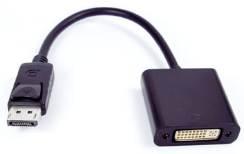 Adaptador de vídeo DisplayPort DVI FlexPort FX-DPD01