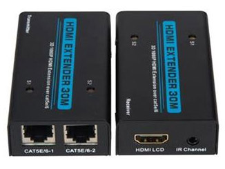 Extensor HDMI amplificado FlexPort at 30m p/ cabo UTP 