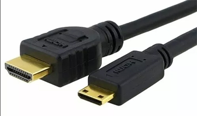 Cabo mini HDMI p/ HDMI Flexport FX-MHDMI01 1080p 1,5m