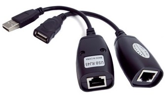 Extensor USB em cabo de rede FlexPort FX-UE01 até 45 m