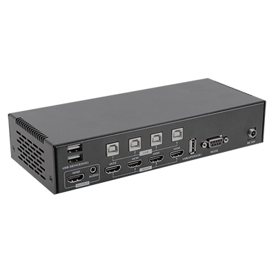 MultiViewer KVM 4 entradas HDMI 4K Flexport sada 4K