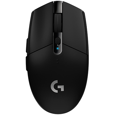 Mouse Logitech Gamer G305 sem fio LightS at 12Kdpi USB