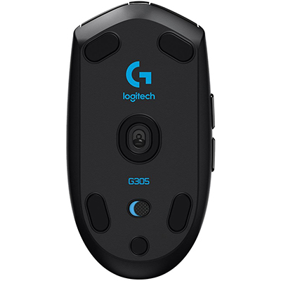 Mouse Logitech Gamer G305 sem fio LightS at 12Kdpi USB