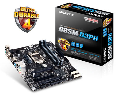 Placa me Gigabyte GA-B85M-D3PH LGA1150 VGA DVI HDMI DP