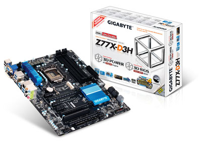 Placa me Gigabyte GA-Z77X-D3H LGA-1155 VGA DVI HDMI