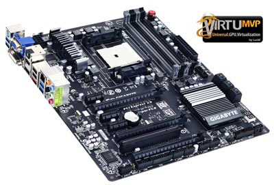 Placa me Gigabyte GA-F2A85X-UP4 p/ AMD FM2 overclock