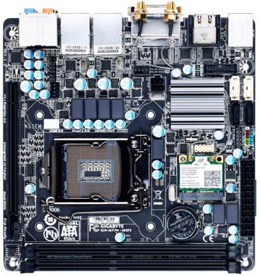 Placa me mini-ITX, Gigabyte GA-H77N-WIFI LGA-1155