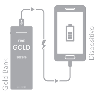 Power Bank 9000Ah Comtac Gold 9321 tablet, SPhone